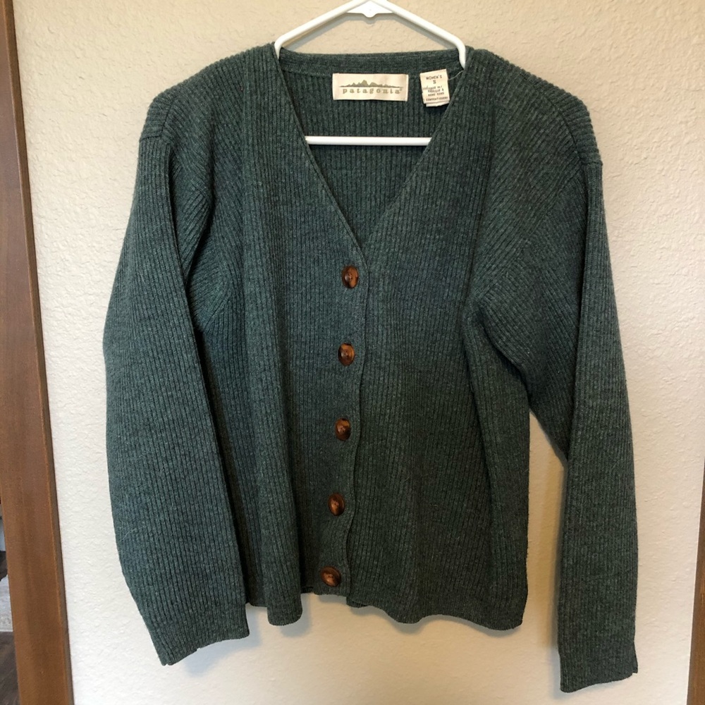 Patagonia Wool Ribbed Vintage Cardigan